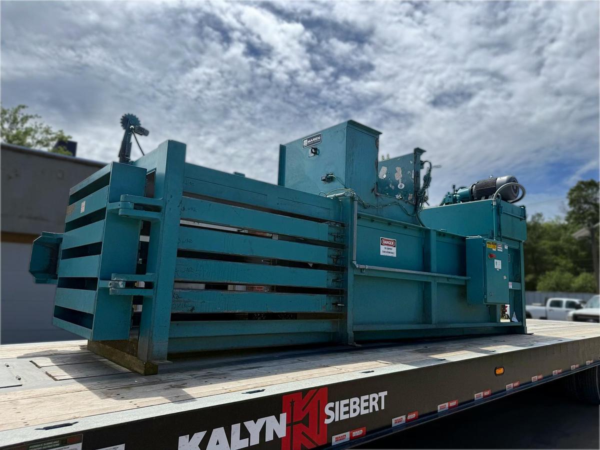 Used Maren Horizontal Baler Machine