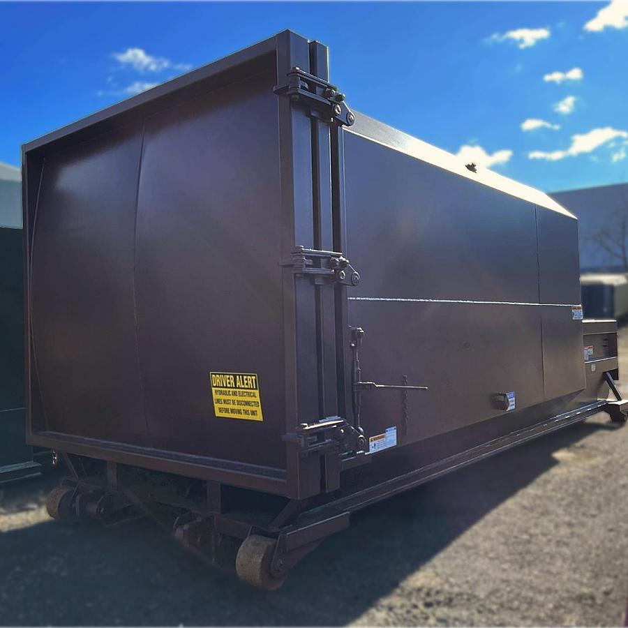 Used Wastequip Model 265IP 35yd Self-Contained Compactor Refurbished and Rebuilt