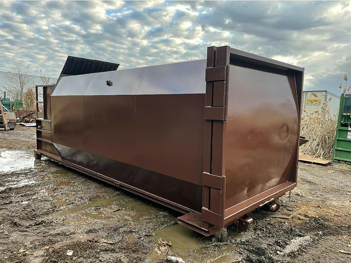 Used PTR Model 350 High Deck Twin-Cylinder 35-Yard Self-Contained Compactor