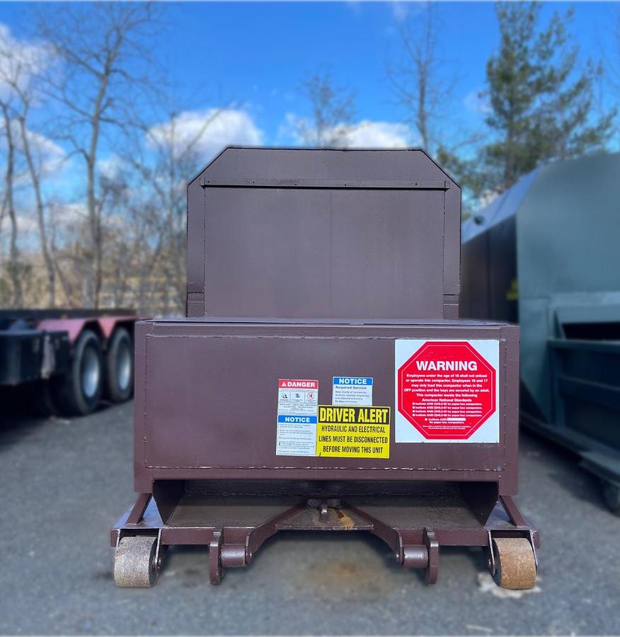 Used Wastequip Model 265IP 35yd Self-Contained Compactor Refurbished and Rebuilt