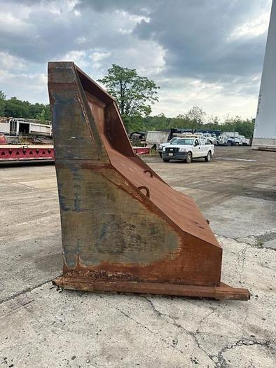 Used McNeilus Front Loader Push Out Blade 