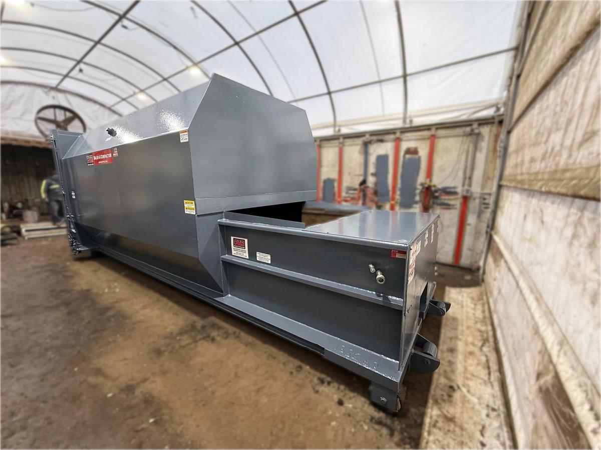 Used PTR Model 300 30yd Self-Contained Compactor Operational