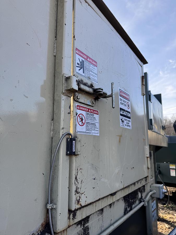 Used Marathon AST 2017 Auger Compactor with 40yd Receiver Box