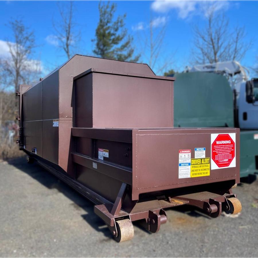 Used Wastequip Model 265IP 35yd Self-Contained Compactor Refurbished and Rebuilt