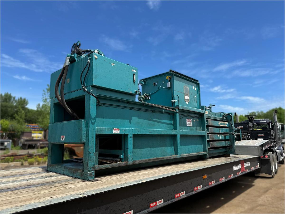 Used Maren Horizontal Baler Machine