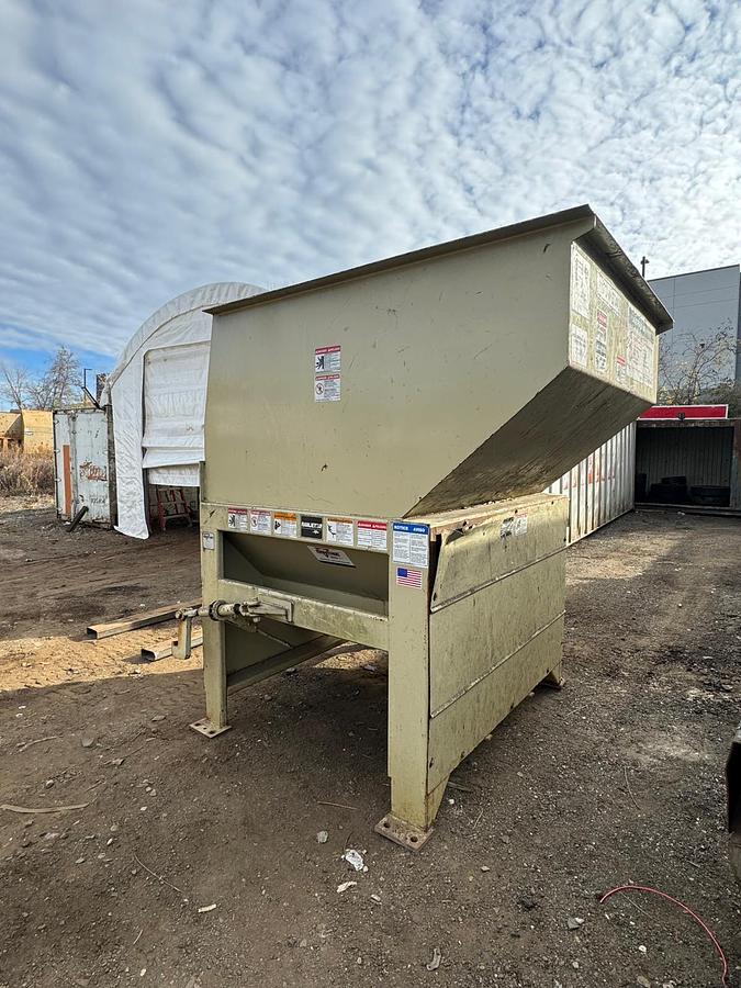 Used Marathon AST 2017 Auger Compactor with 40yd Receiver Box