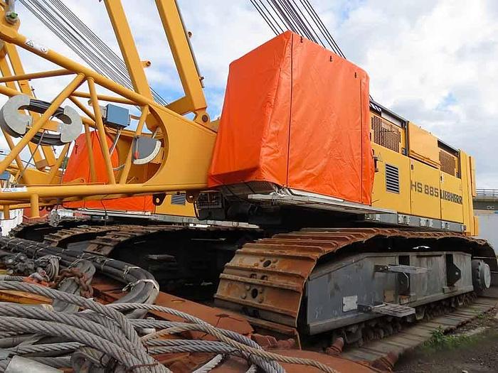 Used 2011 LIEBHERR HS885HD + BAUER CUTTER - 70 METROS
