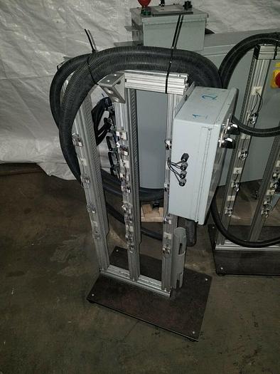 Used PLC controlled linear movement for stock reel feed system stamping press side