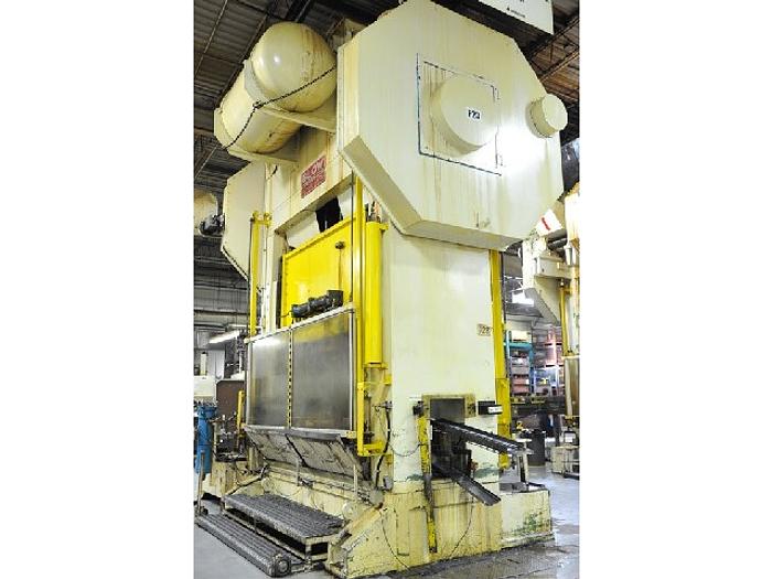600 ton Blow 96"x48" Used Stamping Press