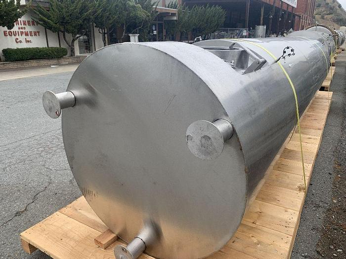Used Tank, 1,175 Gallon, S/st, Jkt, Brite Tank, DT/DB, B #S743881