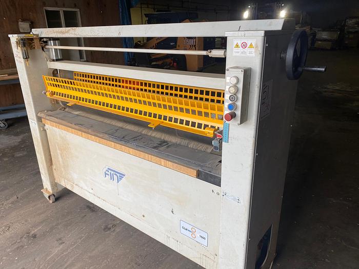 Used 2000 Fin Machine (Italy) SC2R 1600 2-Roll Glue Spreader & CLN 1600 Pinch Roller