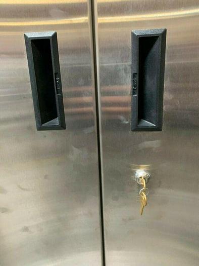 Used Stainless Steel Lab Storage Cabinet  24" x 36" x 84"