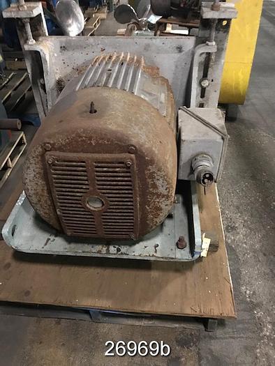 Used General Electric 5K444BK305 General Electric, 100 Hp, 444T Frame, 1180 Rpm, 230/460 Volts Motor, 60 Cycle. #26969