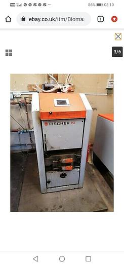 Used Biomass boiler