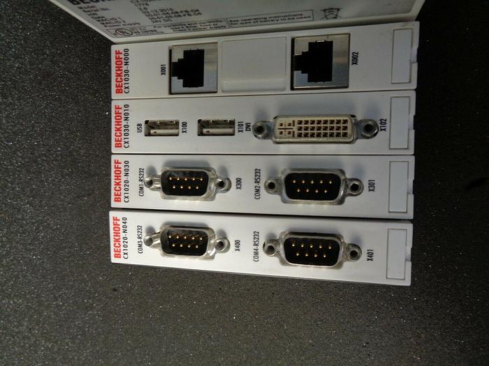 Used BECKHOFF CX1100-014 Embedded PC W CX1020-N040 & N030 CX1100-014 AND MORE