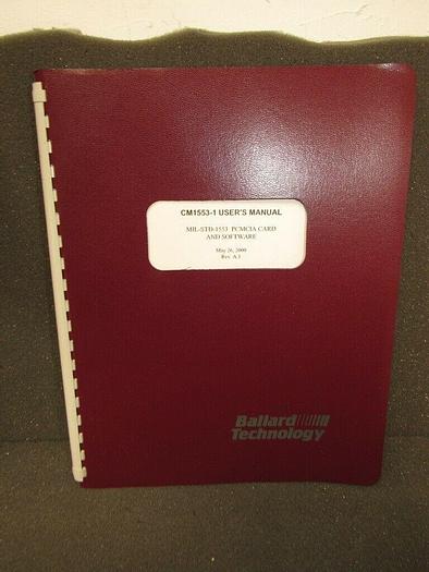 Used Ballard Technology CM1553-1 PCMCIA Card