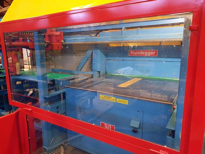 Used 2002 Hundegger  Hundegger K2, jointery line