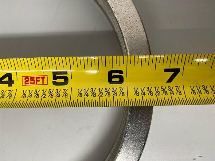 Used Double-Pin Heavy Duty Stainless Steel 6" Clamps