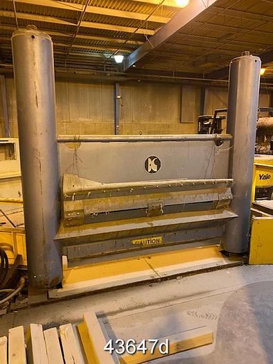 Used Black Clawson Roll Splitter, 78" Blade Width #43647