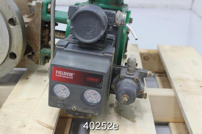 Used Fisher 6" Vee Ball Control Valve, V150 #40252