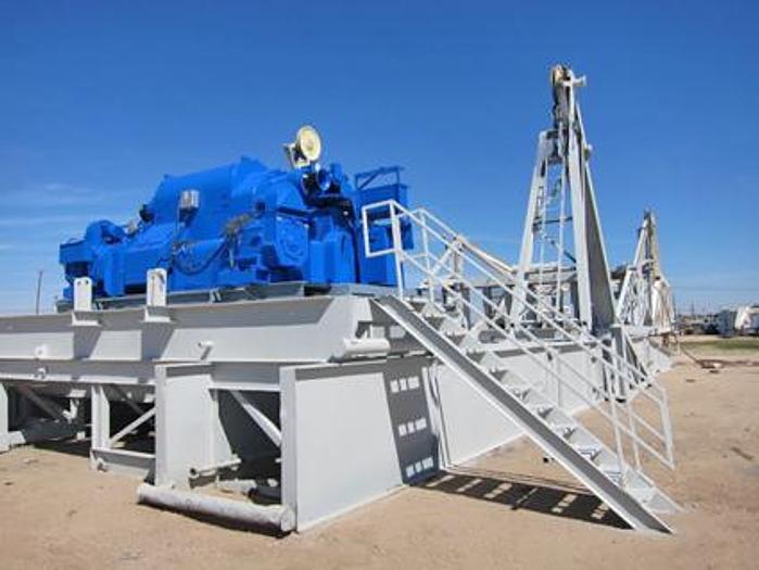 Used National OilWell E-2000 hp single drum rig Oilwell