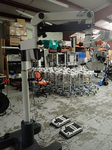 Used Leica Wild M680 Surgical Microscope System with Binocular Dual Heads