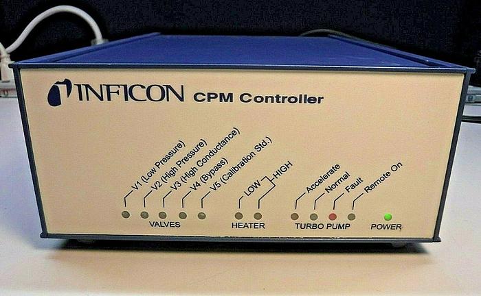 Used Inficon 923-603-G2 Transpector Residual Gas Analyzer CPM Controller