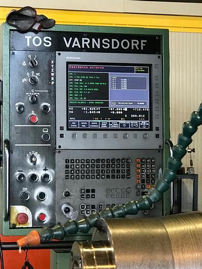 Installata Alesatrice Cnc TOS VARNSDORF WHQ 13.8