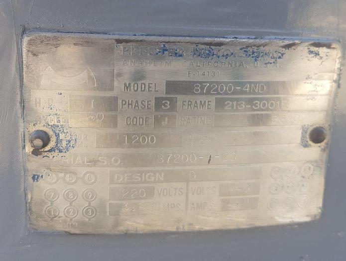 Used Screen, Sweco, 48", C/st, Double, Mdl S48C55S8, B #S744104