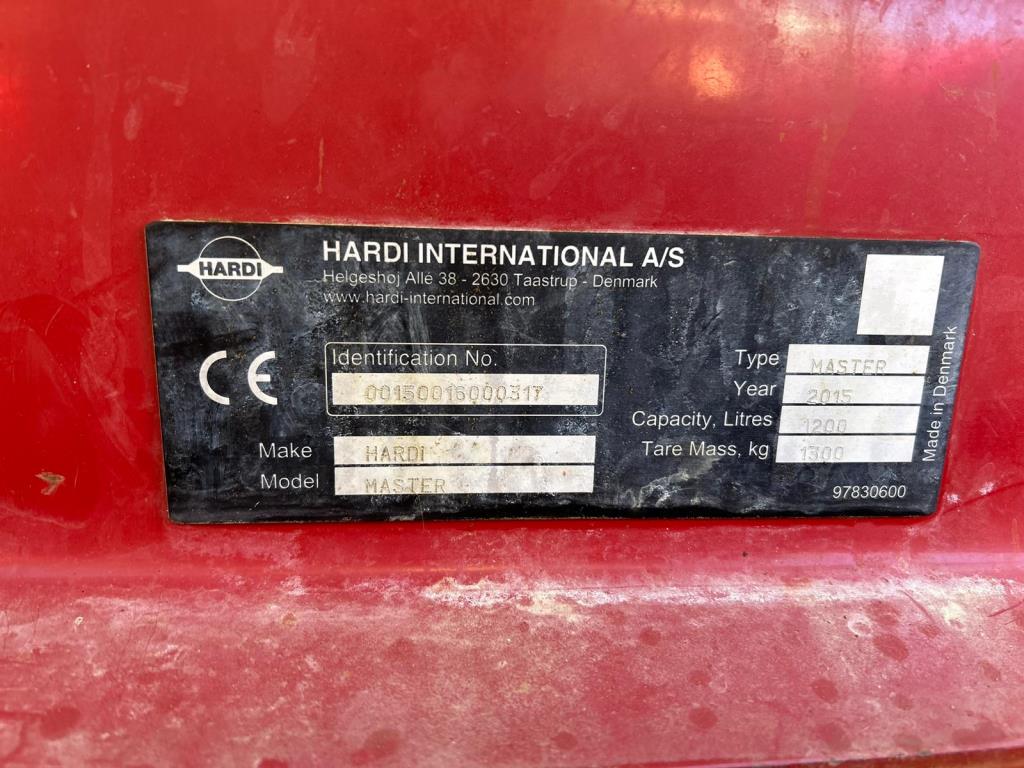 Used Hardi Master Plus Sprayer
