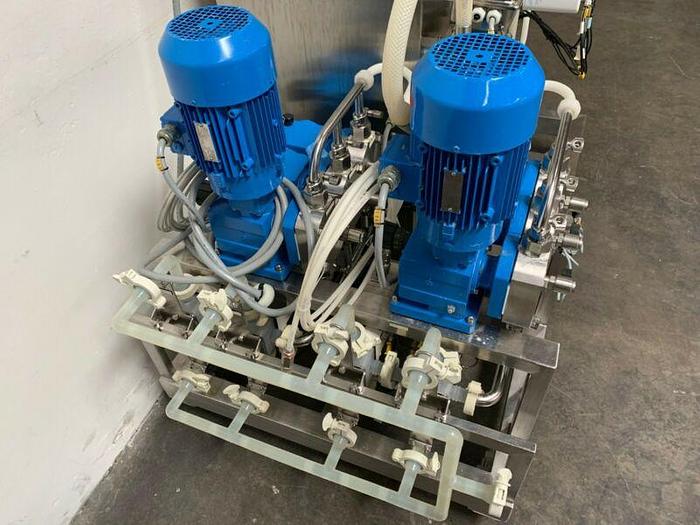 Used Amersham 1409 BioProcess System, Chromatography Skid 208V