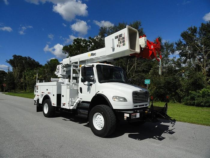 Used 2010 Freightliner M2-106 4x4 Altec DM47-BR Remote & Upper Controls Digger Derrick - R1158