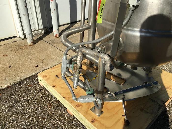 Used 60 GALLON GROEN DTA /3-60 KETTLE – S/S – JACKETED (#9346)