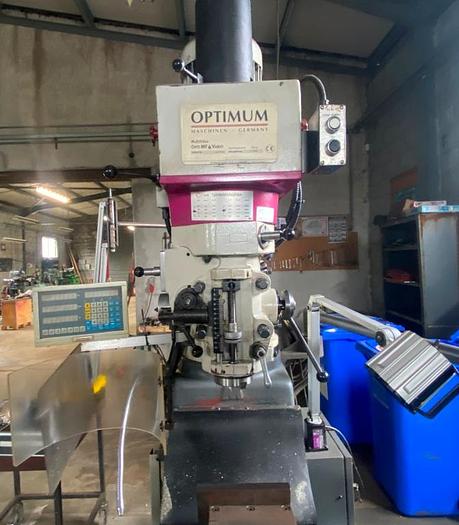 Used Used Optimum Opti MF 4 Vario Turret Milling Machine