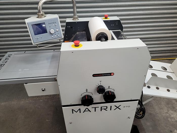 Used matrix 370 industrial Laminator for printing