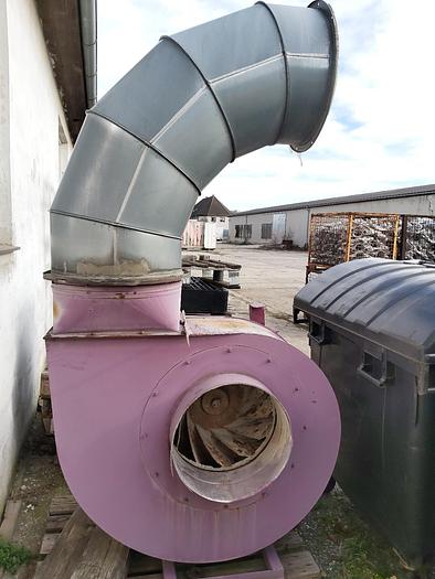 Gebraucht Starker Abluftventilator einer Lackieranlage 4 KW, FFD,  gebraucht