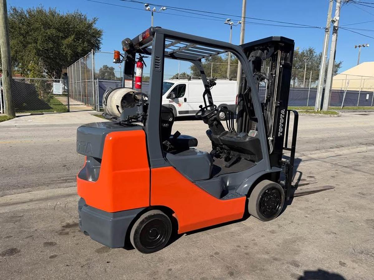 Used 2018 Toyota Forklift 6,500 lbs