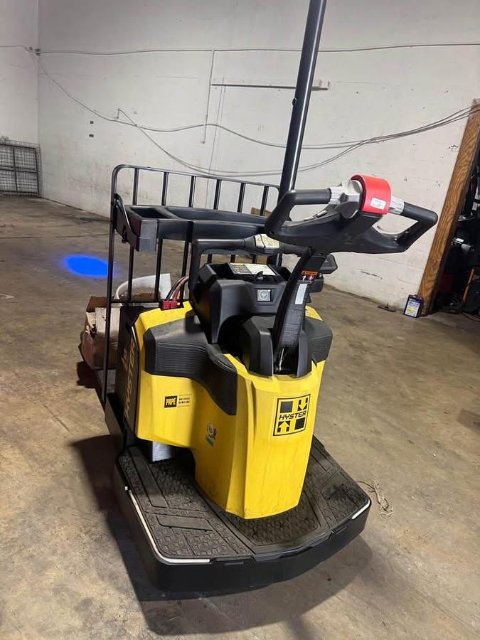 Used Hyster ride on pallet jack