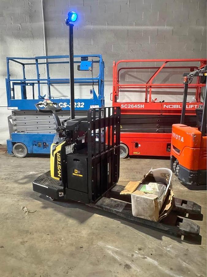 Used Hyster ride on pallet jack