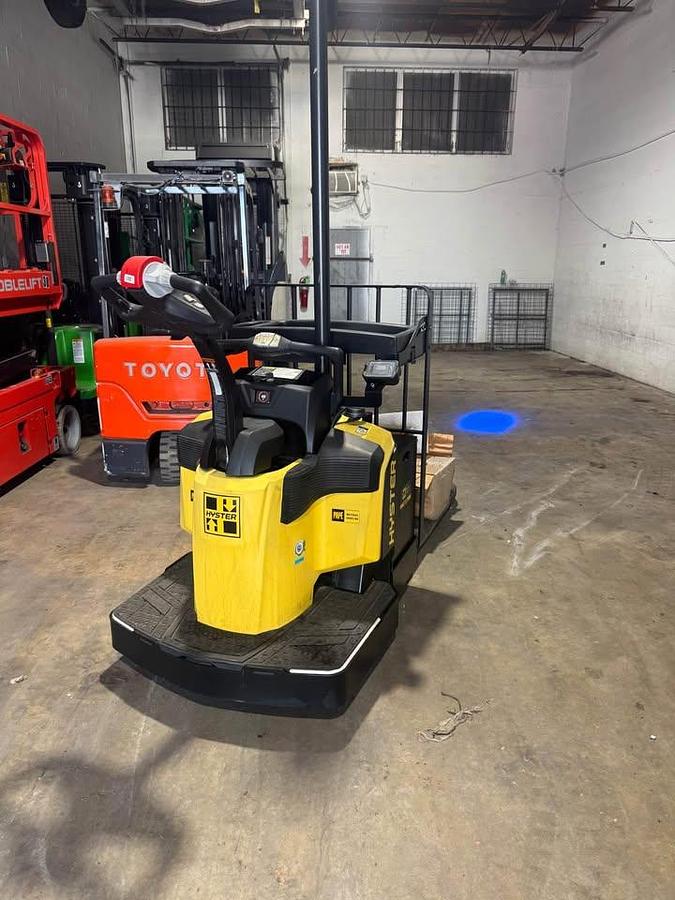 Used Hyster ride on pallet jack