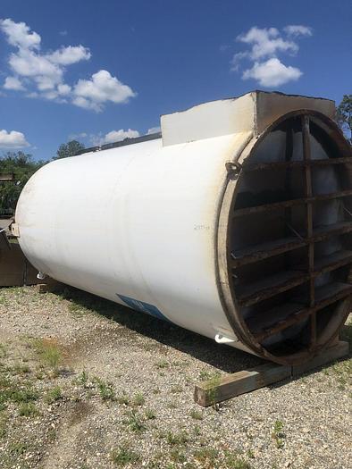 Used Tank, 6,000 Gallon, S/st, 10' x 17', Jkt, Insul, DCI, C #S744022