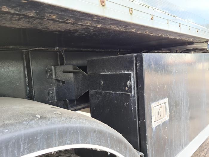 Used 2003 HFR 2 AXLE/ CITY/ FRIDGE TRAILER/ OPEN SIDE/ LOADING LIFT STEERING AXLE FRIDGE UNIT