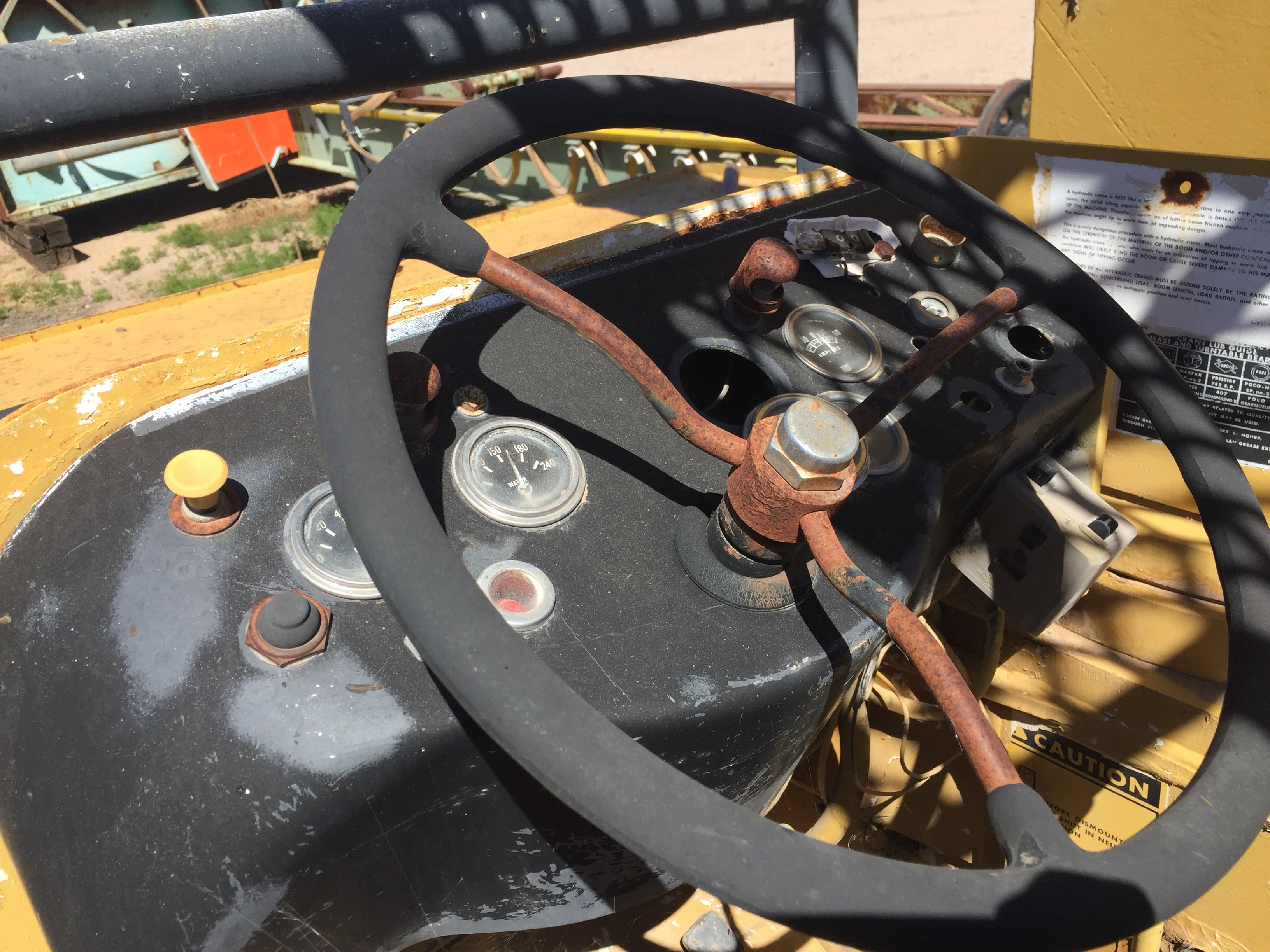 Used 10,500 lb. Drott/Case Model 85RM2 Carry Deck Crane; Propane Engine; S/N 6224374