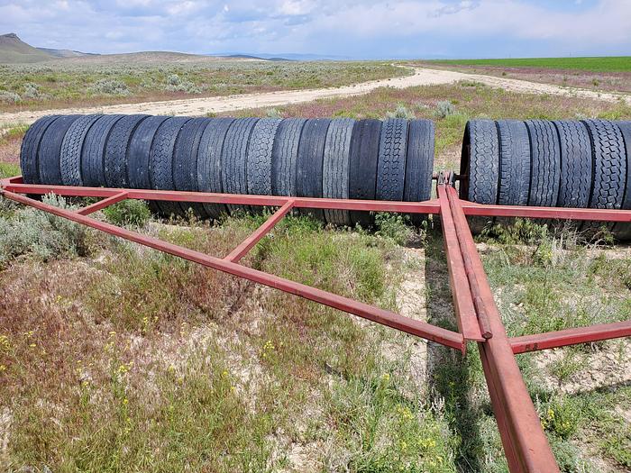 Used 27' Rubber Tire Roller