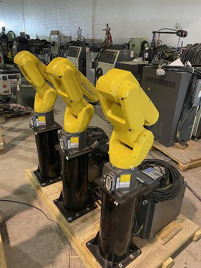 Used 2017 FANUC FANUC LR MATE 200ID 6 AXIS ROBOT WITH R30iB MATE