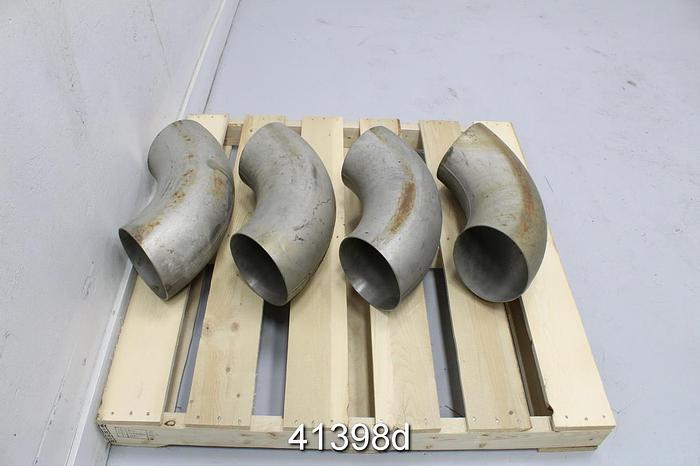 Used Alaskan 304L Stainless Steel 45 Degree Elbow Tubing #41398