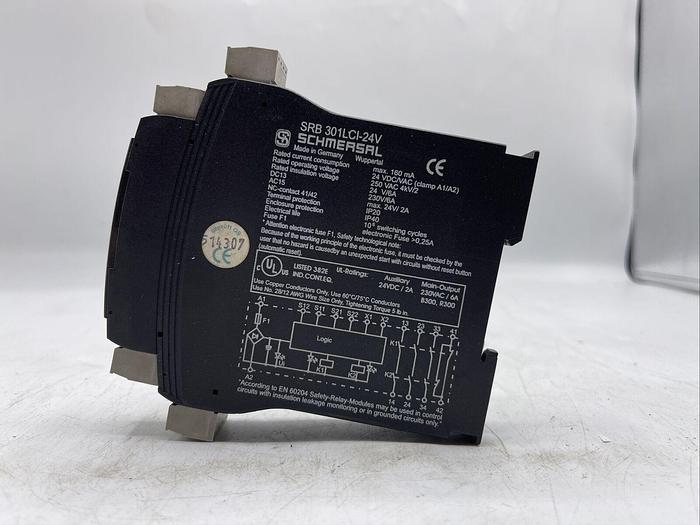 Used SCHMERSAL SRB 301LCI-24V