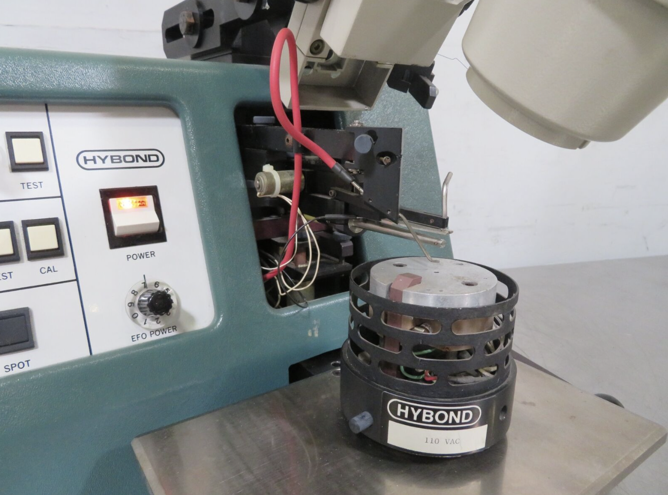 Used Hybond 522 Gold Ball Wire Bonder, SMZ-1, Heated Workholder (refurbished)