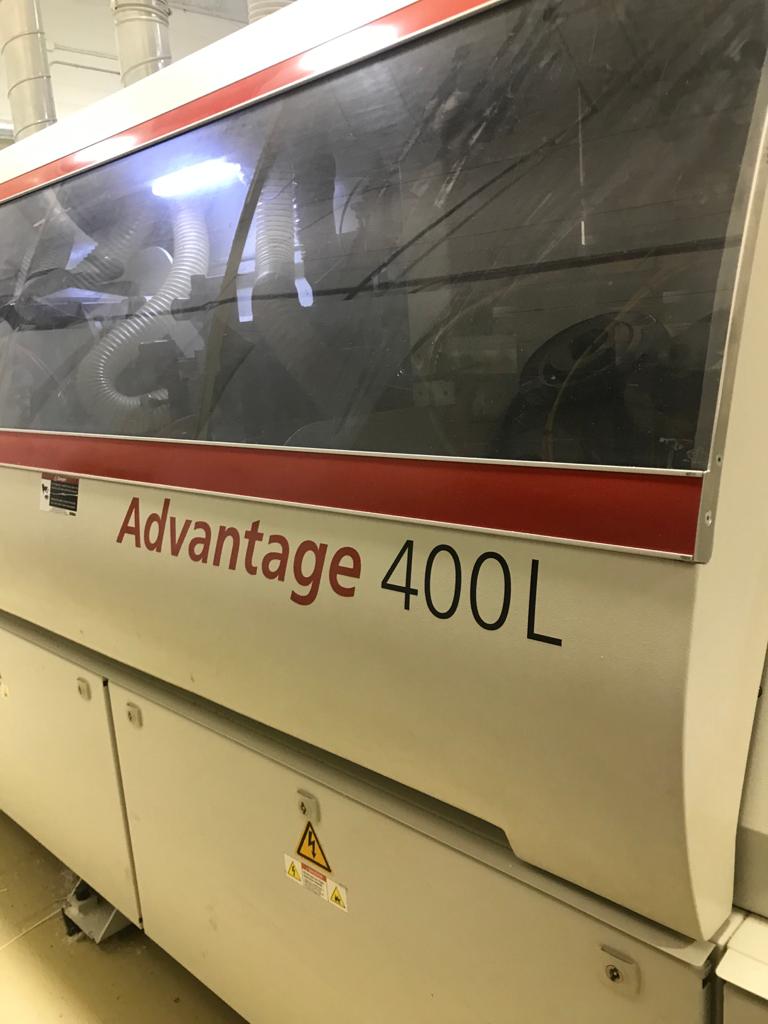 Used 2012 Ima Advantage 400L Edgebander w/ Pre-Milling and Corner Rounding