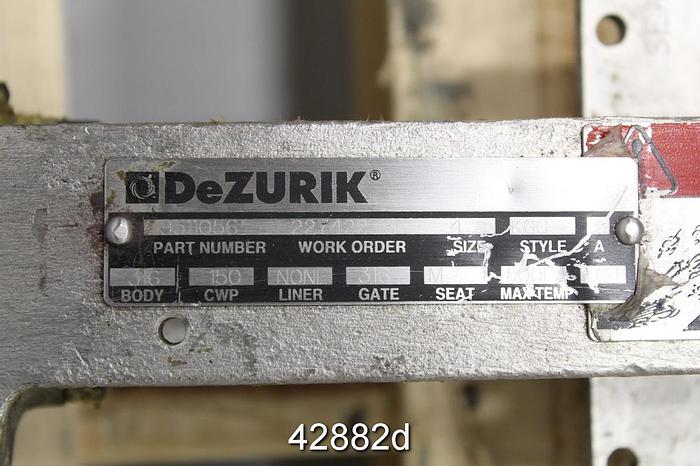 Used DEZURIK 9259021R002 #42882